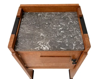 Art Deco Modernist Nightstand or Bedside Cabinet, 1920s